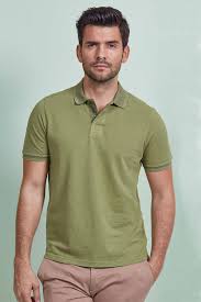 Yesil Vintage Gorunum Polo Yaka T Shirt Polo Yaka T Shirt Hemington Polo Smart Casual Fit