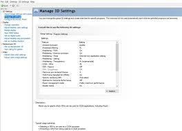 Nvidia control panel lets you customize your nividia graphics card properties but now it's gone from your notification tray icon there is a possibility that during the update of your nvidia graphic card software the setting of the application may have changed, which results in hiding nvidia control panel. Nvidia Control Panel Settings