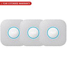 Morning before bedtime, as replace smoke detector batteries. Google Nest Protect Smoke And Co Alarm Battery 3 Pack White W Warranty Bundle Beachcamera Com