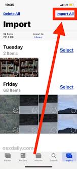 A window opens with options. How To Import Photos From Camera Sd Card To Iphone Osxdaily