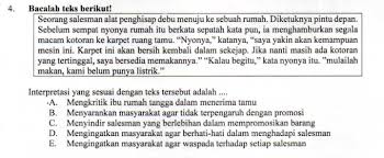 Pengertian interpretasi, teknik, tujuan dan menurut para ahli adalah proses komunikasi secara lisan atau gerakan di antara dari dua atau lebih pembicara yang. Contoh Interpretasi Teks Anekdot Zuhri Indonesia