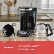 Use our interactive diagrams, accessories, and expert repair help to fix your black and decker coffee maker. 12 Cup Programmable Coffeemaker Black Cm1160b Black Decker