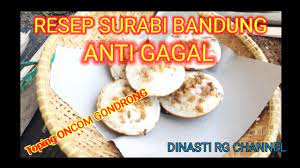 Seperti makanan atau jajanan pasar lainnya, serabi adalah jajanan pasar yang terkenal dari satu daerah ke daerah masukkan tepung beras, aduk rata hingga tidak ada tepung yang bergerindil. Resep Surabi Bandung Anti Gagal Resep Serabi Bandung Toping Oncom Gondrong Youtube