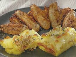 Cartofi Gratinati Food Chicken Wings Chicken