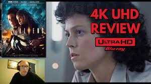This day had to come. I review the 4K Ultra HD Blu-ray version of Aliens  (1986). What has James Cameron done to his movies? Well, I'll let you know  now that organic