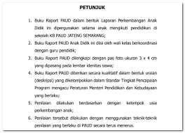 Rencana anggaran pengeluaran dan belanja sekolah (rapbs). Contoh Format Raport Tk Paud Kurikulum 2013 Berkas Sekolah