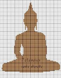 5d diy full drill diamond painting buddha statue cross stitch kits (hg254) #he. Bouddha Bordados En Punto Cruz Puntos De Bordado Punto De Cruz