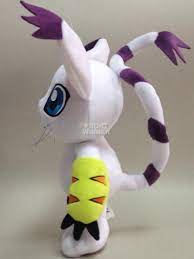 Big 30cm Digimon Adventure Gatomon Tailmon Plush Stuffed Doll 12 Dapl1898 Oly Digimon Adventure Digimon Animal Plush Toys