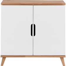 Statt fächern ist diese kommode meistens mit zwei türen ausgestattet und im inneren des möbelstücks ist der platz oftmals noch durch regale aufgeteilt. Infanscolor Kommode Mit 2 Turen Weiss Sale Skandic De