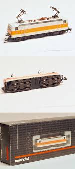 Locomotives 96856 88433 Marklin Z Electric Locomotive New Colors Db 5 Pole Motor Red White Led Buy It Now On Red And White White Lead Electric Locomotive