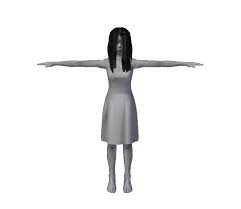 Wii Ju On The Grudge Haunted House Simulator Kayako Saeki The Models Resource Ju On The Grudge Haunted House