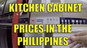 In this spirit, we wish you an happy end of year and to enjoy all the warmth and. Kitchen Cabinet Prices In The Philippines Youtube