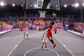 With the americans playing poorly, the show's star was the halftime entertainment — a basketball shooting robot that took the court and started drilling shots with unbelievable ease. 3x3 Basketball Olympics Problems Make It More Like 3 On 3 Pickup