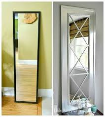 Lilikoi Joy Upcycle A Door Mirror From Drab To Fab Diy Home Decor Home Diy Cheap Home Decor