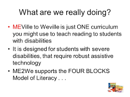 Meville To Weville Unit One Early Literacy And Communication Program Fdlrs Region 1 Technology Services Fall Ppt Download