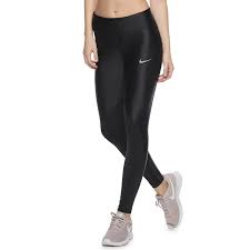 Womens Nike Fast Running Mid Rise Leggings Grey In 2019