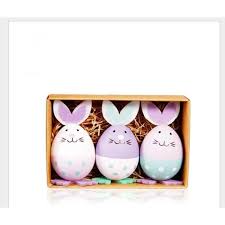 Lapins de décoration de pâques en bois assis avec un arc en raphia et une fleur décorative cm 9,5 x 2,5 x 20 h. 3 Pcs 6cm Oeufs De Paques Oeuf Plastique De Lapin Colores Pour Bricolage Faire Favales Fetes Jouets De Paques Pour Les Enfants Jbl Achat Vente Kit De Decoration Cdiscount