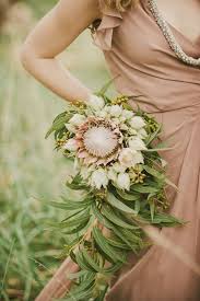 Wedding flower terminology, budget, tips and inspiration to help you make those pesky floral decisions. Super Unique Bridal Bouquet Unusual Wedding Bouquets Unique Bridal Bouquets Protea Bouquet