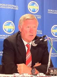 Shop at build with ferguson. Trainerportrat Sir Alex Ferguson