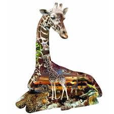 Animal Shaped Jigsaw Puzzles Jigsaw Puzzles For Adults Shaped Jigsaw Puzzles Jigsaw Puzzles Giraffe