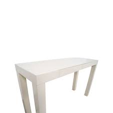 If i were putting a price ikea is of better quality than west elm furniture, imo. 87 Off West Elm West Elm White Parsons Console Table Tables