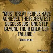 Failure is nature's plan to prepare you for great responsibilities. more napoleon hill quote about 24 Napoleon Hill Quotes Ideas Napoleon Hill Quotes Napoleon Hill Quotes