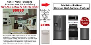 Build Your Own Kitchen Remodel Package Under 10k In East Valley Az Showroom Kitchen Remodel Remodel Discount Appliances
