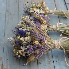 Provence Dried Flower Wedding Bouquet Dried Flower Bouquet Dried Flower Arrangements Flower Bouquet Wedding