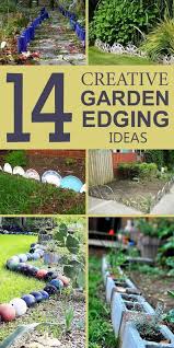 14 Creative Garden Edging Ideas That Will Make Your Garden Stand Out In 2020 Garden Edging Ideas Cheap Garden Edging Landscape Edging Cheap
