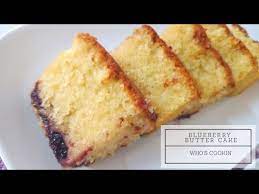Jom buat kek dengan bantuan aplikasi pelbagai resepi kek. Kek Butter Blueberry Mudah Dan Sedap Blueberry Butter Cake Recipe Youtube
