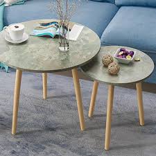 You might even want to style it like you would a work of art. Fashion Coffee Tables Simple Mini Nordic Convenient Sofa Modern Circular Practical Table Some Random Store