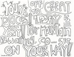While they do not have the kind of adhesive bonds that you see in the coloring sheets, they do offer you the same amount of coloring fun for a much lower price. Graduation Coloring Pages And Printables Classroom Doodles