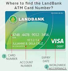 Since you already have atm account, all you have to do is go to any landbank office wherein deposits transactions are done over the counter. Where To Find Your Landbank Atm Card Number Banking 30390