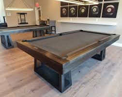 Metal Pool Table Modern Pool Table Game Tables Mid Century Furniture Industrial Table Custom Pool Table Game Room Mod Modern Pool Table Pool Table Modern Pools