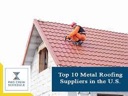 We manufacture aluminum roofing in slate, cedar shingle, shake. Top 10 Metal Roofing Suppliers In The U S Pro Crew Schedule