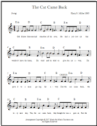 Here's a downloadable pdf file of sheet music covering blues piano lick #10, for optional use with my course a study in blues piano (all on this site). Beginner Piano Music For Kids Printable Free Sheet Music