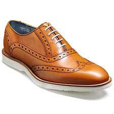 Barker Shoes Avenger White Sole Brogue Cedar Calf Loafers Men Suede Leather Shoes Dress Shoes Men