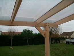Pergola 6 00 X 4 50 Metres Sapin Toiture Polycarbonate Toiture Polycarbonate Pergola Bois Pergola Couverte