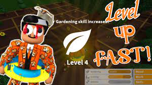 How To Level Up On Gardening Fast In Bloxburg 2021 Gliidepiie Youtube