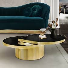 The coffee table lifts to adjust to various heights — from coffee table to dining table — and swivels to expand into a full dining table. Turino Tears Luxury Extending Coffee Table Robson Furniture