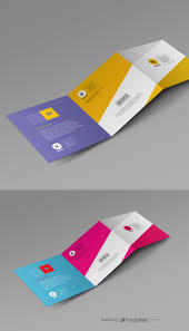Free for both personal and commercial purposes. Freepiker Square Trifold Brochure Mockup