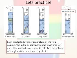 Archimedes was able to calculate the density of the crown using the water displacement method. Water Displacement Stations Homework Due Wednesday Strand 6 6 The Student Knows Matter Has Physical Properties That Can Be Used For Classification Ppt Download