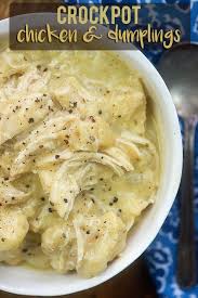 Using campbell's cream of chicken soup, rotisserie chicken, and frozen broccoli makes this rich casserole come together quickly. Easy Crockpot Chicken And Dumplings From Bunsinmyoven Com