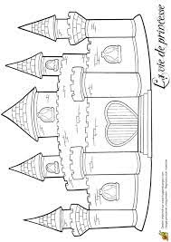 Coloriage La Vie De Princesse Le Chateau