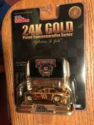 We have the official nascar diecast as well as display cases and more. Nascar 50th Anniversary 1998 Racing Champions Gold 1 64 You Pick 1 Of 5000 Contemporary Manufacture Cars Trucks Vans