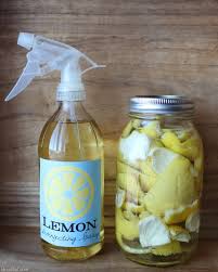 lemon infused disinfectant spray