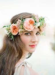 20 Brides Who Rocked Bridal Flower Crowns In 2020 Flower Crown Wedding Bridal Flower Crown Floral Crown Wedding
