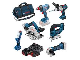 Best of all, this kit is part of the ryobi where can i find just a hard case for a ryobi p215 18v 1/2 inch drill. Bosch 0615990l1m 18v 3x4 0ah Li Ion 6 Piece Robust Series Power Tool Kit