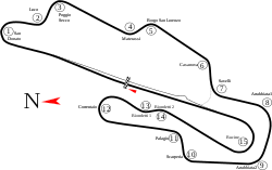 It commenced on 4 march 2001 and ended on 14 october after seventeen races. Mugello Circuit Wikipedia