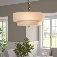 Stauffer 5 Light Unique Statement Drum Chandelier Drum Shade Chandelier Drum Chandelier Traditional Chandelier